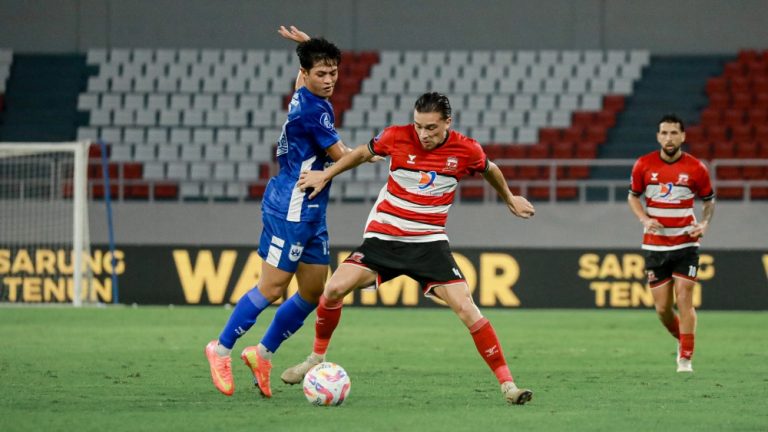 Madura United Berhasil Tinggalkan Zona Merah