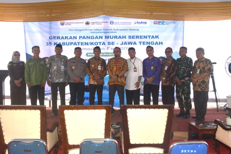 Gerakan Pangan Murah (GPM) Serentak di Jateng, Fokus Pantau Stabilitas Harga Sembako di Kabupaten Batang