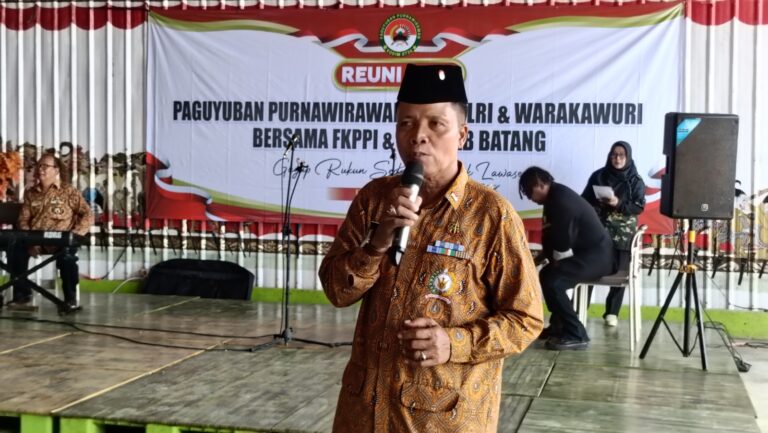 Menjalin Ukhuwah, Purnawirawan TNI/Polri Batang Jadikan Reuni sebagai Tradisi Tahunan