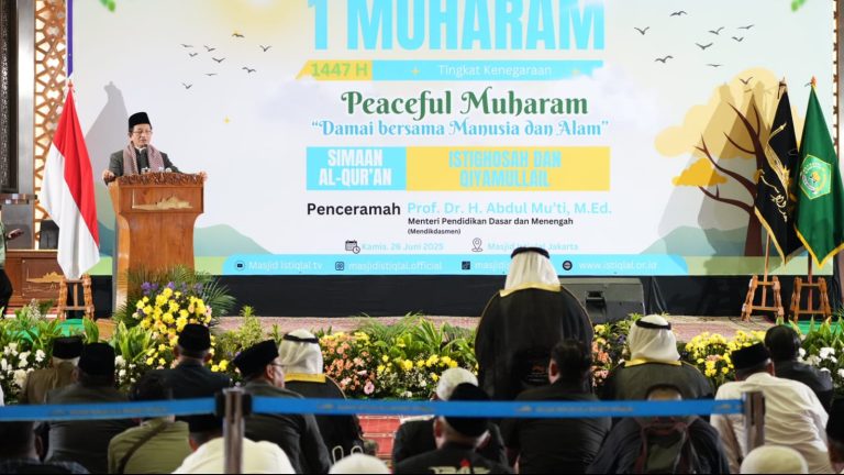 Peringatan 1 Muharam 1447 H, Menag Ajak Umat Islam Hijrah Menuju Akhlak Mulia