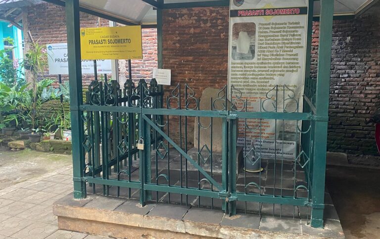 Prasasti Sojomerto, Jejak Mataram Kuno yang Terkubur di Batang dan Terkait Syailendra