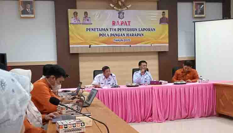 Dinas Ketahanan Pangan Gorontalo Susun Skor PPH 2025