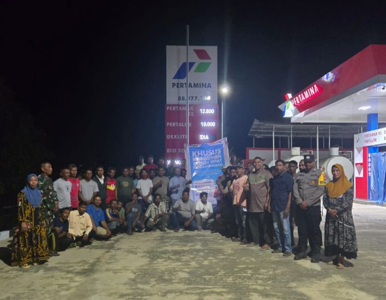 SPBN Lede Taliabu Dorong Nelayan Gunakan Aplikasi XSTAR untuk BBM Subsidi