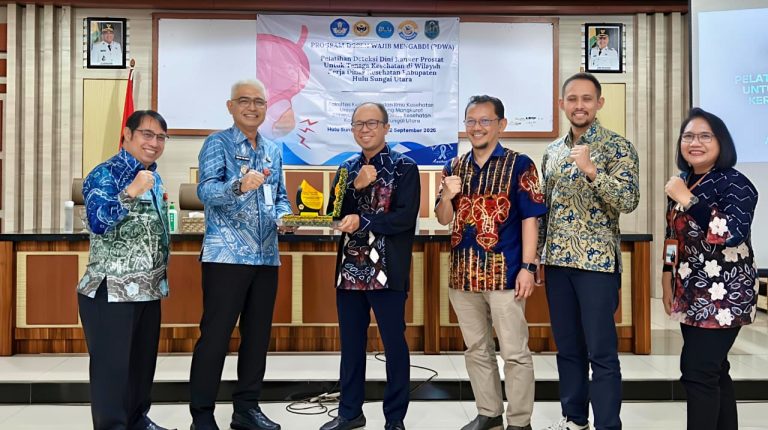 Pemkab HSU & ULM Gelar Pelatihan Deteksi Dini Kanker Prostat