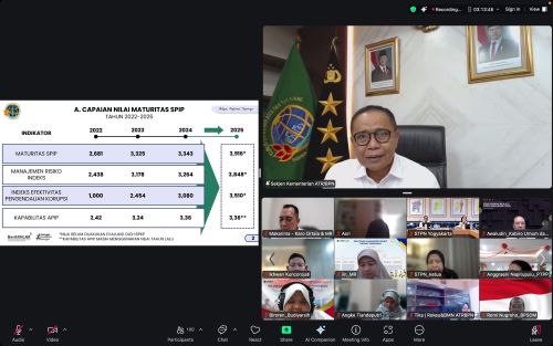 ATR/BPN Dorong Penguatan Sistem Pengendalian Intern Pemerintah Lewat Sinergi Semua Unit Kerja