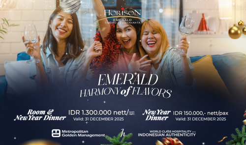 Horison Emerald Timoho Yogyakarta Hadirkan Perayaan Natal dan Tahun Baru 2026 Bertema “Emerald Harmony of Flavors”
